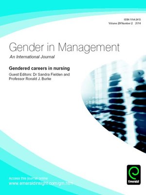 cover image of Gender in Management: An International Journal, Volume 29, Issue 2